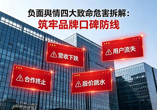 负面舆情四大致命危害拆解：筑牢品牌口碑防线